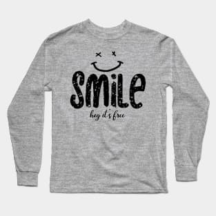 Smile Long Sleeve T-Shirt